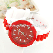 Heiße Verkaufssilikon Wristband Uhr Silikon Sportdamen Uhr